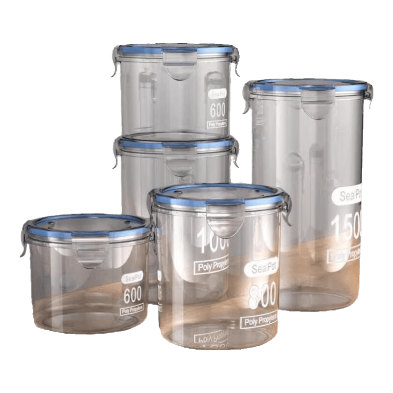 让厨房收纳变得轻松愉悦——SealPot塑料密封罐